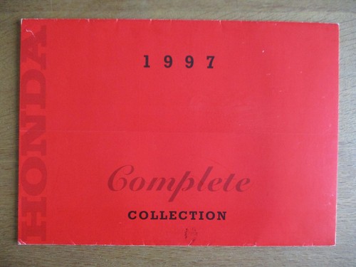 Honda range sales brochure - range,