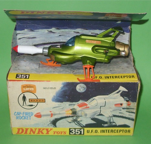 Dinky 351 ufo interceptor - dinky,