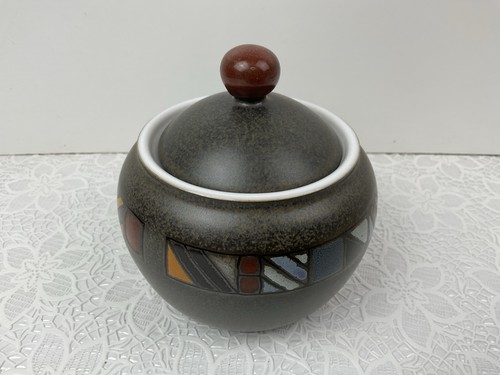 Denby marrakesh lidded sugar - lidded,