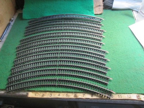 Hornby r607 curved track - r607,