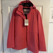 HUNTER WOMEN'S RUBBERISED WATERPROOF CLASSIC POOL PETALJACKET MEDIUM RRP £139.99