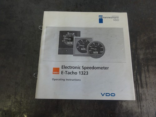 Mannesmann vdo kienzle tacho - mannesmann,