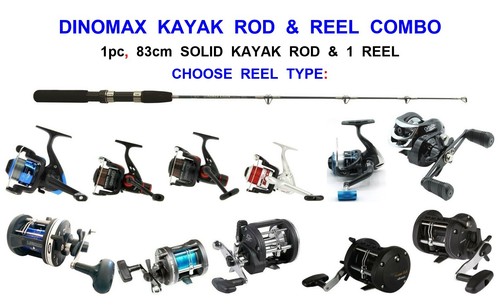 Dinomax kayak rod reel - kayak, combo