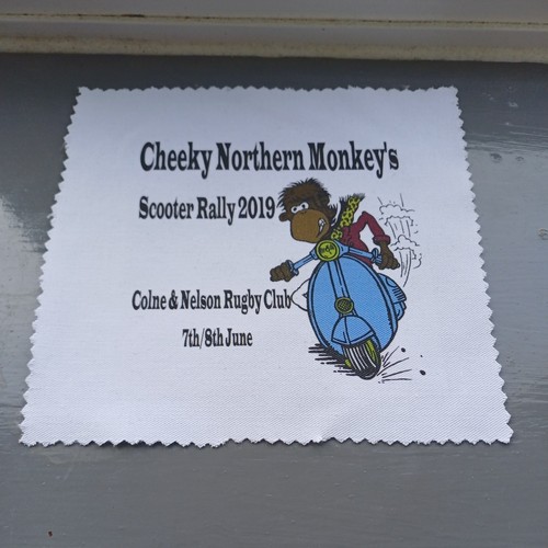 Scooter rally patch cheeky - rally,