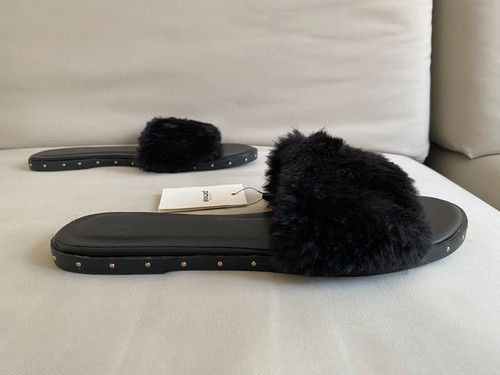 Asos pimkie black fur gold - fur,