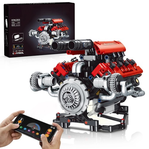 Mini engine model kit - mini, v8