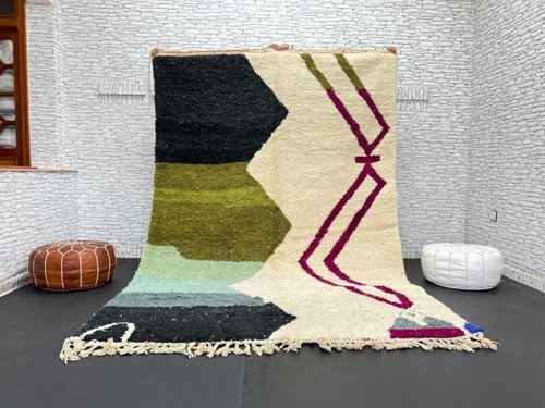 Moroccan handmade rug - rug, ,beni