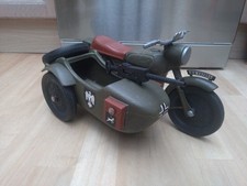 Vintage Action Man Cherilea German Motorcycle Motorbike And Sidecar With Seat Co