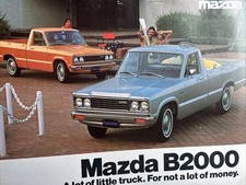 Mazda B2000 Pick Up Car Sales