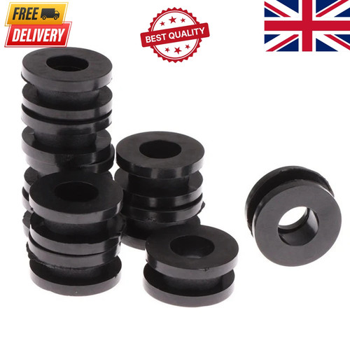 10x motorcycle rubber grommets - 10x,