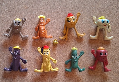 Vintage anthropomorphic fruit