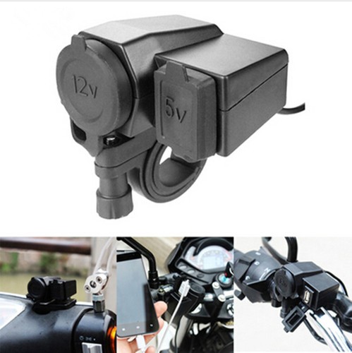 Motorcycle handlebar usb - handlebar,