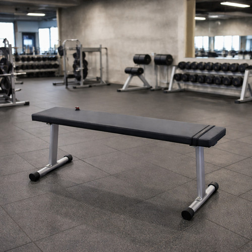 Flat weight training - weight, bench