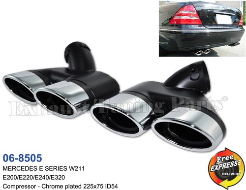 Exhaust tips tailpipe - , trims