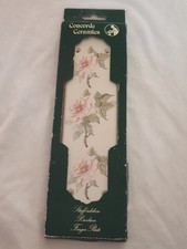 Vintage white porcelain door - white,