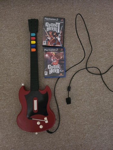Guitar hero playstation red - 2,