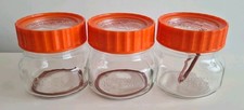 Ravenhead Kilner Jars Screw with Lids 500ml Glass Storage Jars x 3