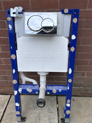 Hardly used geberit duofix - used,
