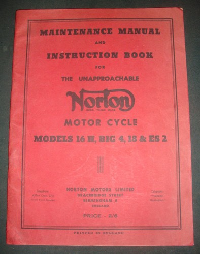 Norton motor cycle - motor,