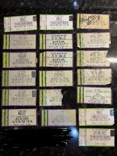 19 Various Concert Ticket