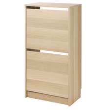 IKEA BISSA Shoe Cabinet With 2