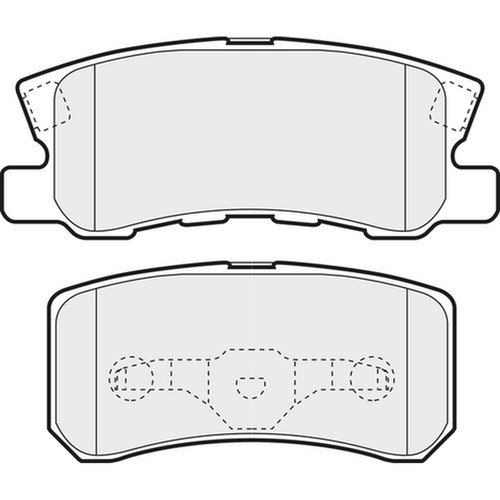 Brake pads set for - set,