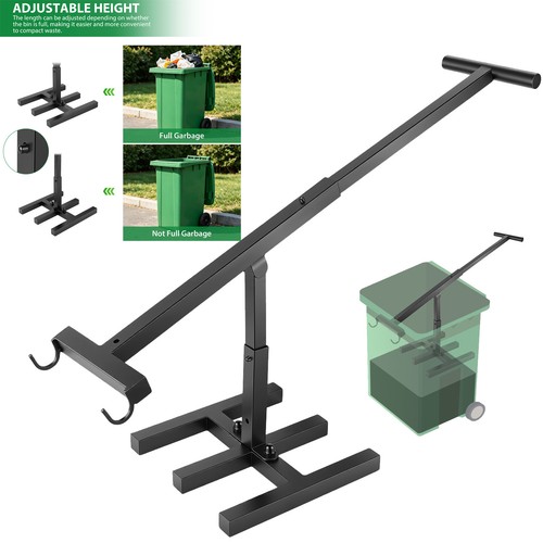 Wheelie bin compactor rubbish - wheelie,