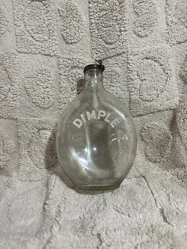 Dimple haig whisky bottle - whisky,