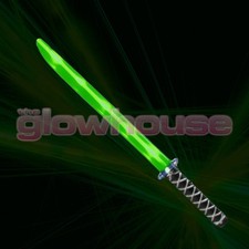 Light Up Ninja Sabre Toy Green