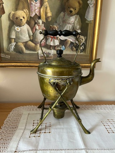 Antique solid brass spirit - solid,