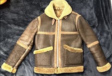 Sheepskin Coat Men’s Size M