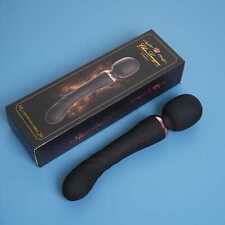 Double Head Handheld Massager 10 Speed Vibrating Massage Full Body Therapy Motor