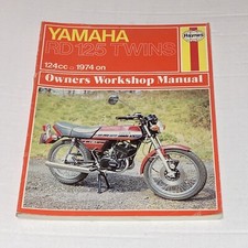 Yamaha RD125 Twins 124cc 1974 On Haynes Owner Workshop Manual