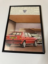 Framed Original 1986 Lancia