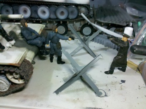 Tank 16th 120mm - tank, 1/16th