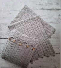 JM006 Knitting Pattern Aran