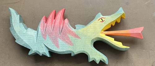 Ostheimer wooden castle dragon - ostheimer,