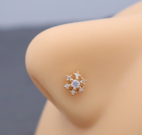 Diamonds nose pin - diamonds,