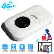 Unlocked 4G LTE Mobile Router Portable Broadband WiFi Wireless MiFi Hotspot *UK