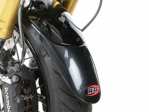 Carbon look front fender - carbon, r&g