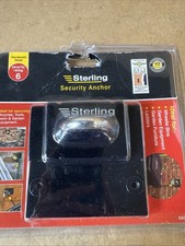 Sterling Security Wall & Floor Ground Anchor, Black, GA3