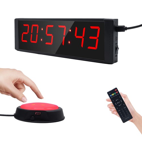 Ousmile gym timer clock with - clock,