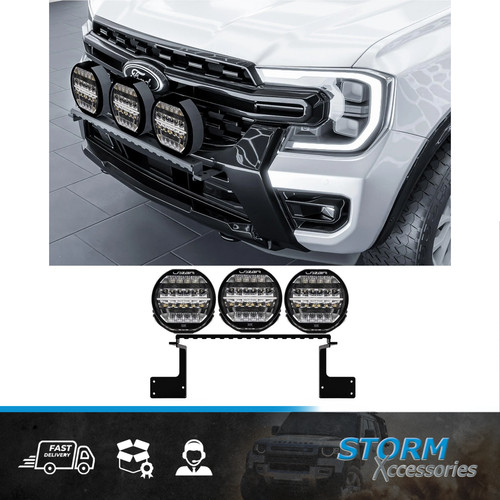 Front spotlight mount bracket - spotlight,