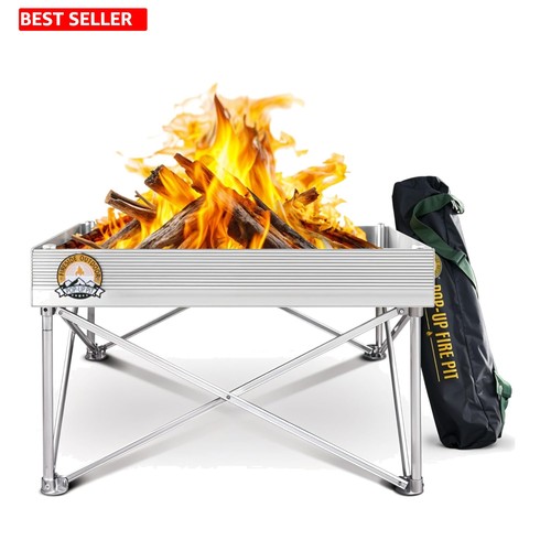 Portable fire pit for - for, camping