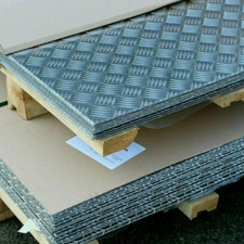 Treadplate Aluminum Chequer Kick Plate Tread plate 5 Bar Sheet we cut to size
