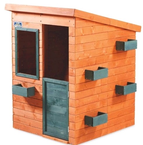 Eco wooden playhouse - eco,