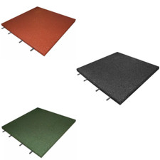 Rubber Playground Tiles Mats 30mm Perfect for Children's Play Areas Swing Safety