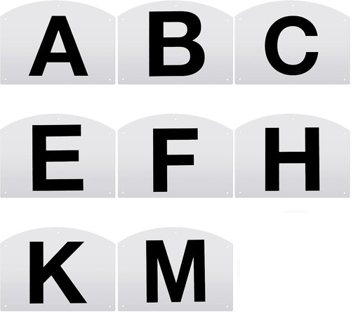 Pcs dressage letters wall - pcs,