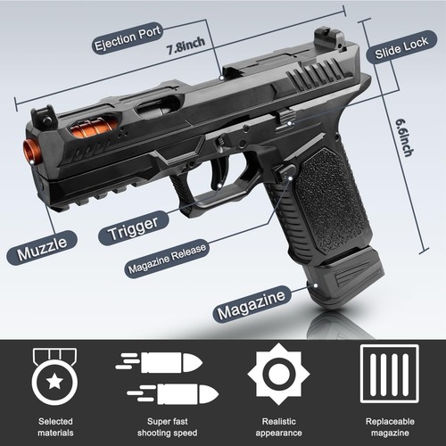 Toy semi automatic - toy, shell