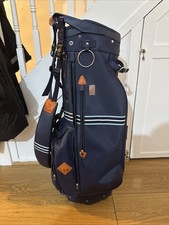 2024 Sun Mountain Sonnenalp Mid Stripe Golf Cart Bag, 4-Way, Rainhood, Strap,VGC